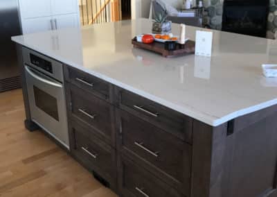 custom built homes Vancouver Island cabinets