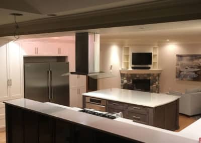 custom built homes Vancouver Island cabinets